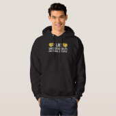 Snickerdoodle Cookie Dough Vegan Bar Hoodie (Voorkant volledig)