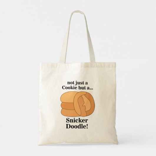 Snickerdoodle Cookie Tote Bag (Achterkant)