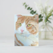 Snickers het Briefkaart van de Kat (Staand voorkant)