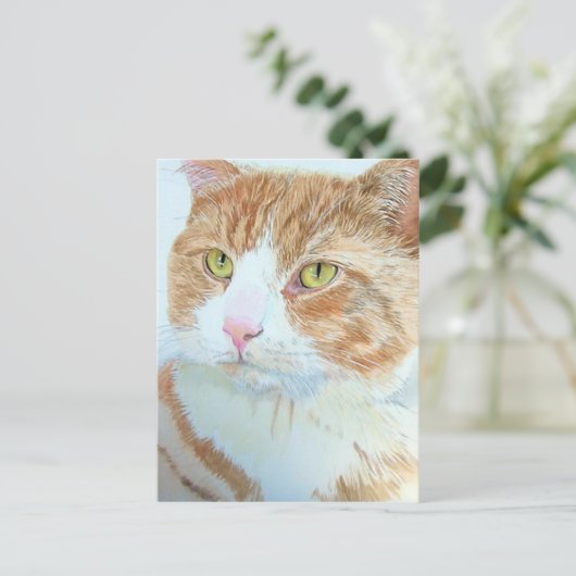 Snickers het Briefkaart van de Kat (Staand voorkant)