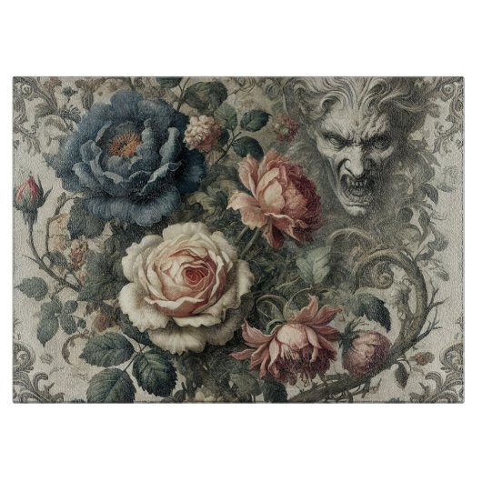 Snide Opmerkingen – Gotisch Victoriaans Snijplank (Voorkant)