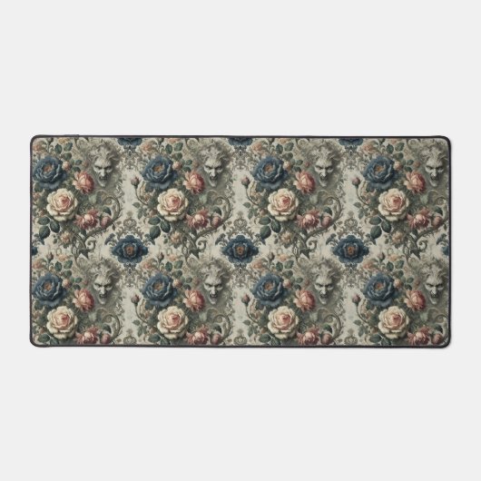 Snide Opmerkingen – Gotisch Victoriaans wandtapijt Bureaumat (Voorkant)