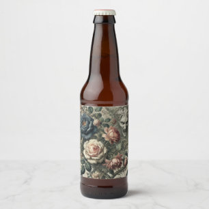 Snide Opmerkingen – Gotische Bloemen Grotesk Kusse Bier Etiket