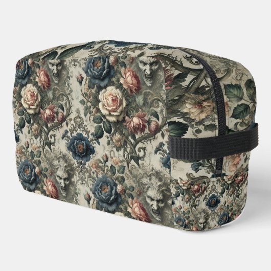 Snide Opmerkingen – Gotische Bloemen Grotesk Toilettasje (Linkerhoek)