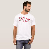 Snide Red Logo T-Shirt (Voorkant volledig)