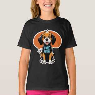 Sniff Happens - Funny Dog Cartoon T-shirt