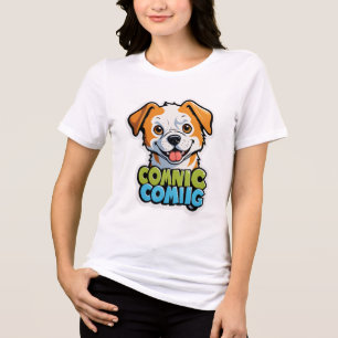 Sniff Happens - Funny Dog Cartoon T-shirt