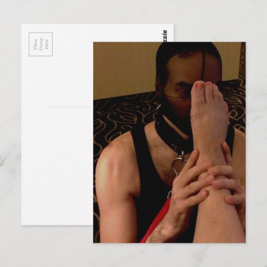 SNIFF MIJN VOET BRIEFKAART (Voorkant / Achterkant)