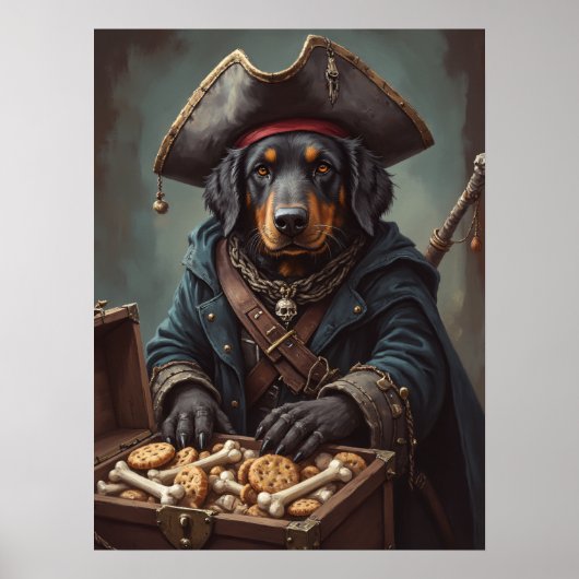 Sniffbeard Sets Sail: Botten Niet Goud Poster (Voorkant)