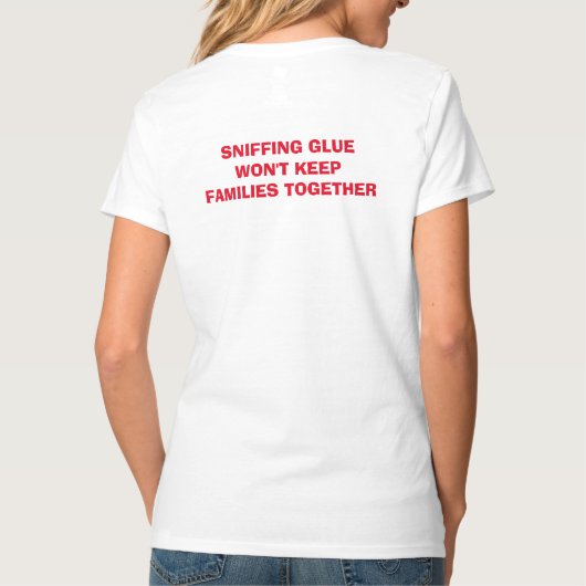SNIFFING GLUE T-SHIRT (Achterkant)
