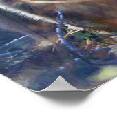 Sniffing Kermode (Spirit) Beer Wildlife Scene Poster (Hoek)