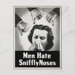 Sniffly Nose en Briefkaart