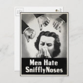 Sniffly Nose en Briefkaart (Voorkant / Achterkant)