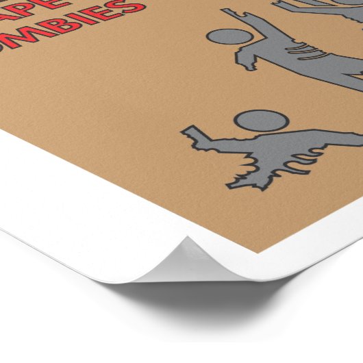 Snij de Stairs. Poster (Hoek)