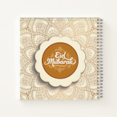 Snij Eid Mubarak Notitieboek (Achterkant)