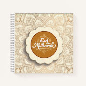 Snij Eid Mubarak Notitieboek (Voorkant)