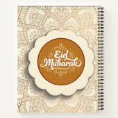 Snij Eid Mubarak Notitieboek (Achterkant)