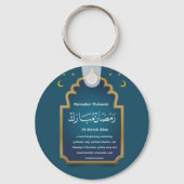 Snij Eid Mubarak  Sleutelhanger (Voorkant)