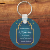 Snij Eid Mubarak  Sleutelhanger (Voorkant)