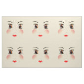 Snij- en naairooddolfijnen stof (Fat Quarter)