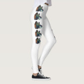 Snij Mandarine vis uitsnijden Leggings (Rechts)