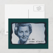 Snij me wat speling briefkaart (Voorkant / Achterkant)