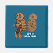 Snij ze af magneet (Voorkant)