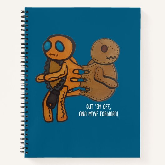 Snij ze af notitieboek (Voorkant)