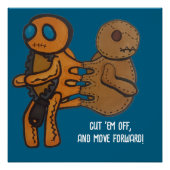 Snij ze af perfect poster (Voorkant)