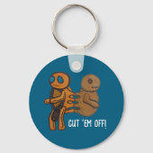 Snij ze af sleutelhanger (Voorkant)