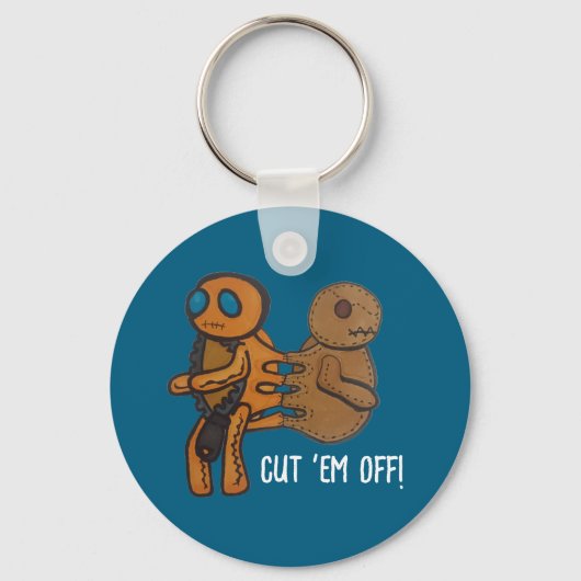 Snij ze af sleutelhanger (Voorkant)