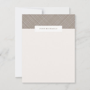 Snijbakkerij - Chocolade Notitiekaartje