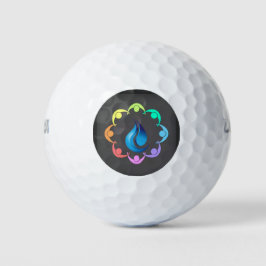 Snijbestendige Ionomeer cover bestand tegen schure Golfballen