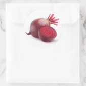 snijbiet ronde sticker (Tas)