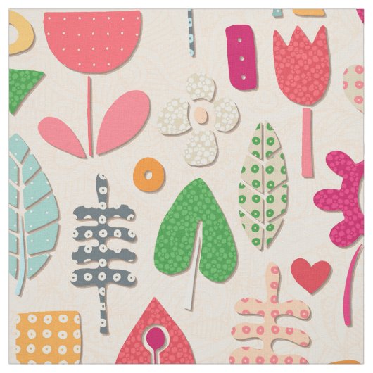 snijbloemen persen stof (Swatch)