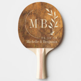 Snijblok Blad Trouw Monogram Tafeltennisbatje
