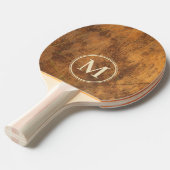 Snijblok Monogram Tafeltennisbatje (Voorkant Gekanteld)