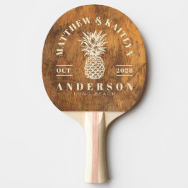 Snijblok Tropische Ananas Trouw Crest Tafeltennisbatje