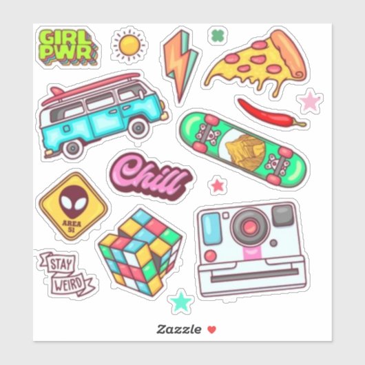 Snijboekknippen Sticker (Vel)