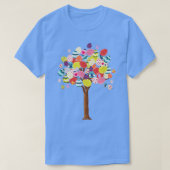 Snijboom met paasbundeleieren T- T-shirt (Design voorkant)