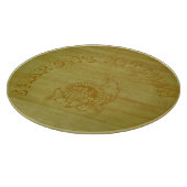 Snijbord - Bamboe met cornucopia Snijplank (Hoek)