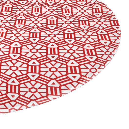 Snijbord - Hexagon en Bars Snijplank (Hoek)