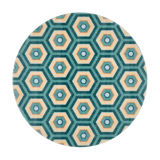 Snijbord - Honeycomb Pattern Snijplank (Voorkant)