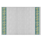 snijbord: Lilies van de vallei, blauw Snijplank (Voorkant)