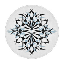 snijbord met complexe structuur