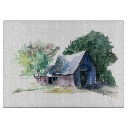 Snijbord - Plattelandsbarrière Snijplank (Voorkant)