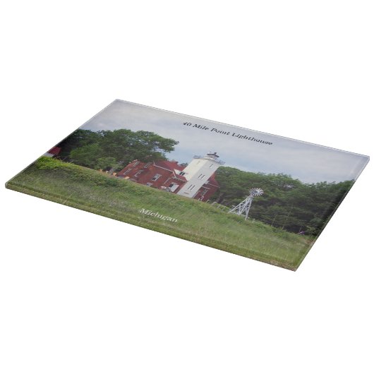 Snijbord van 40-polige vuurtoren snijplank (Hoek)