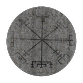 Snijbord Viking Compass Glas Snijplank (Voorkant)