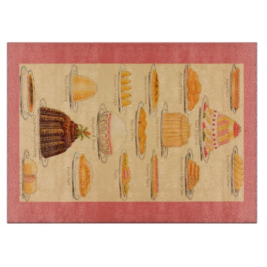 snijbord voor desserts snijplank (Voorkant)