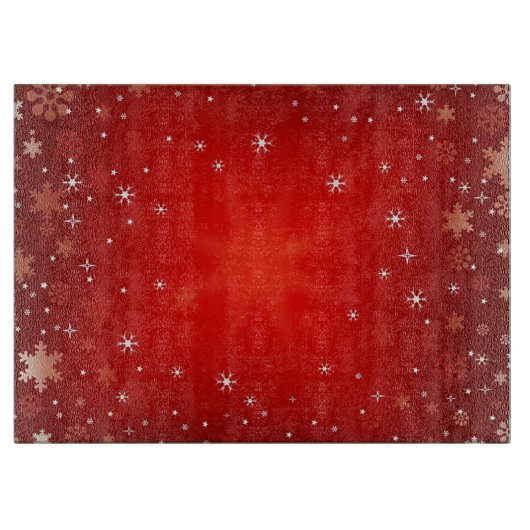 Snijbord voor glas/sneeuwvlokken snijplank (Voorkant)